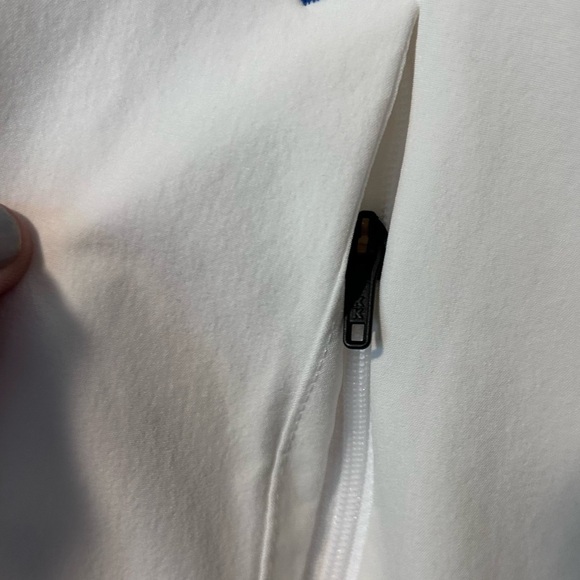 Nike Repel Lightweight White TEAM Short Sleeve 1/4 Zip Pullover Royal Blue “A” - Picture 5 of 14